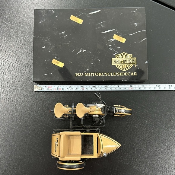 Harley-Davidson Numbered Limited Edition 1933 Motorcycle Sidecar Ultra Edition - Picture 14 of 14